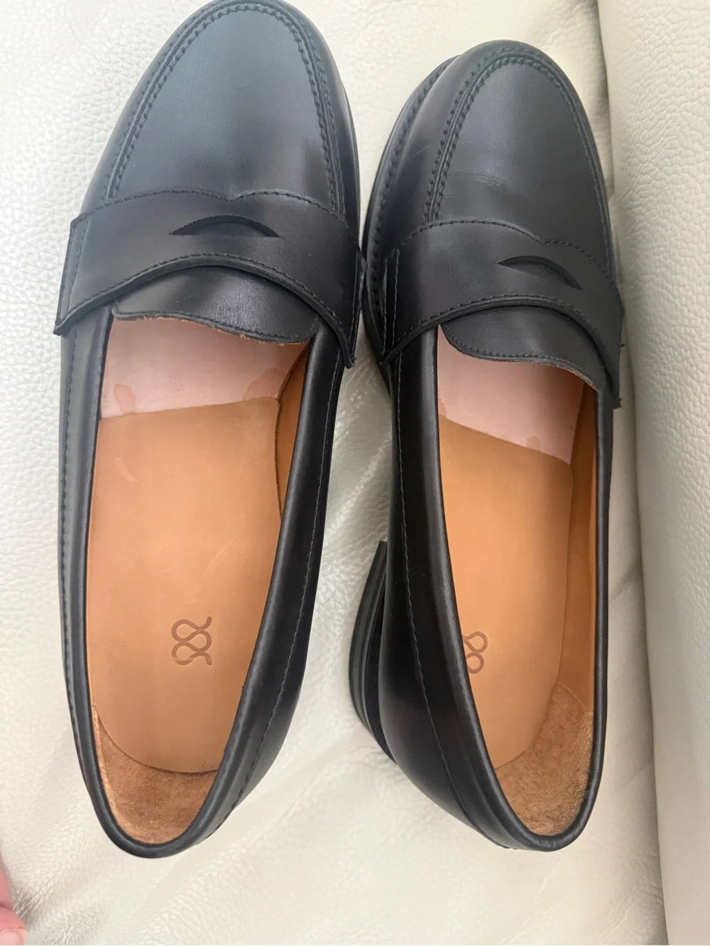 MORJAS The Ivy loafer  Black Sz 8.5 Moccasin Rubber Sole $420 Slipper